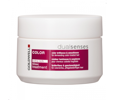 Интенсивный уход для окрашенных волос 60 сек Goldwell Color Extra Rich 60 Sec Treatment